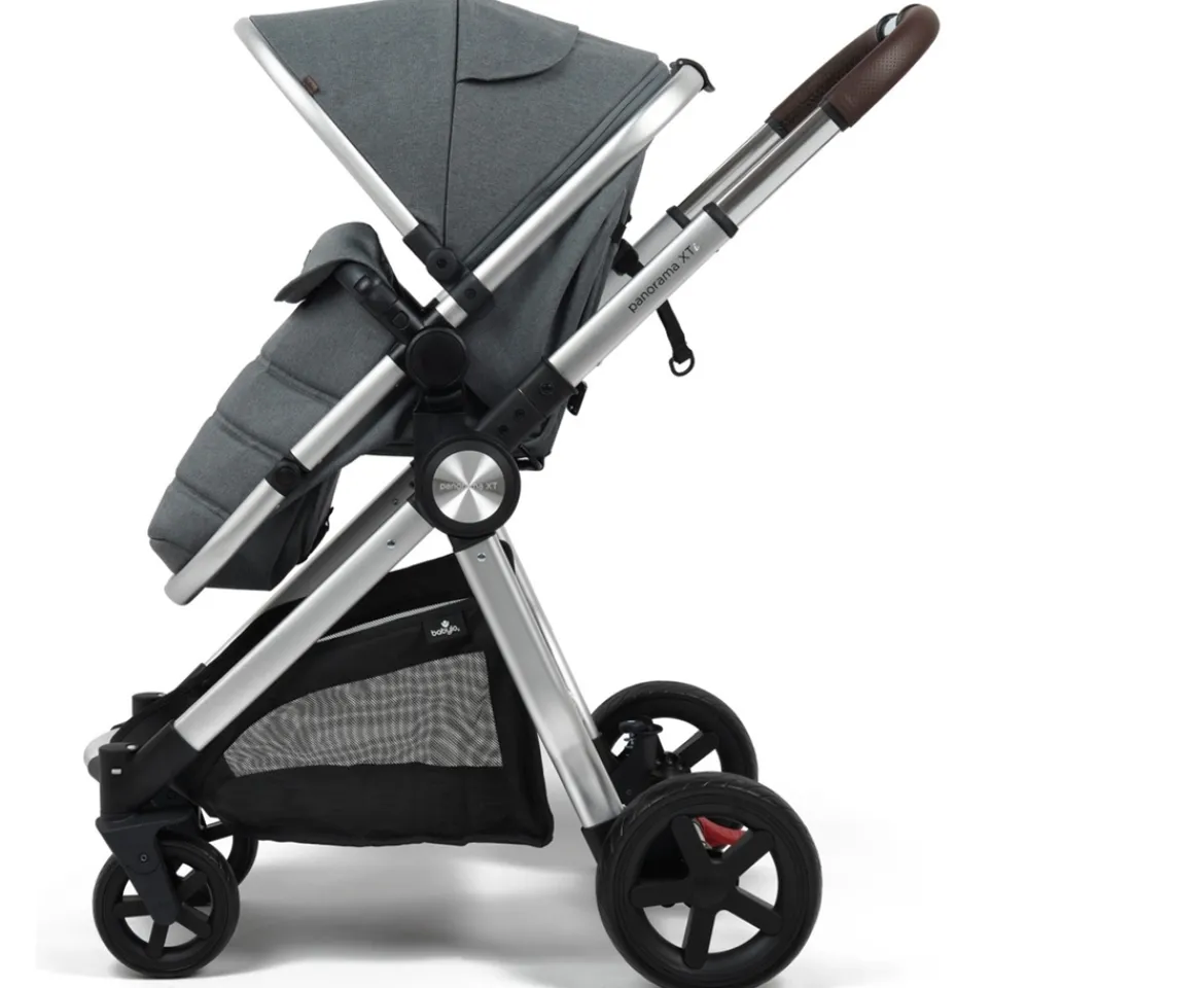Ken Black Panorama XT i Travel System with i-Size Car Seat - Grey| Car Seats & Travel Systems