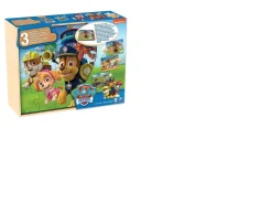 Ken Black Paw Patrol 3 in 1 Puzzle in Wooden Storage Tray| Puzzles|Wooden Toys