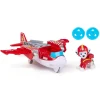 Ken Black PAW Patrol: Air Rescue Marshall Action Figure & Hero Hydro Plane Toy with Projectile Launcher| Preschool & Electronic Learning