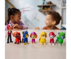 Ken Black PAW Patrol: Air Rescue Toy Figures Gift Pack with 7 Collectible Action Figures| Preschool & Electronic Learning