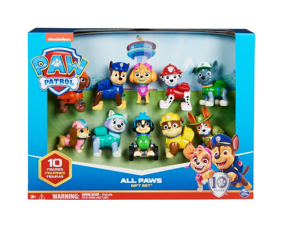 Ken Black PAW Patrol: All Paws On Deck Toy Figures Gift Pack| Preschool & Electronic Learning