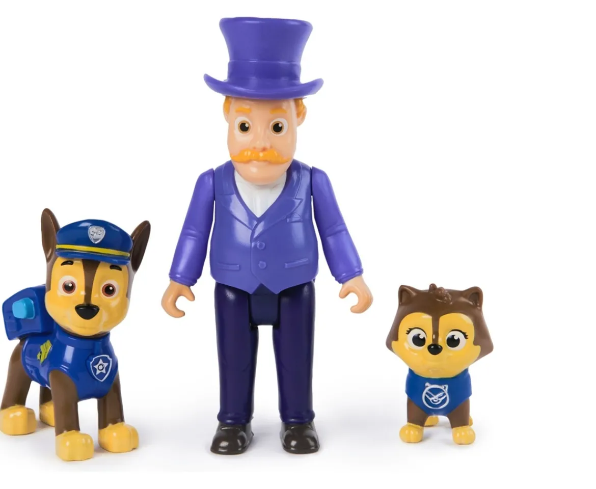 Ken Black PAW Patrol Chase and Humdinger Figure 3 Pack| Preschool & Electronic Learning