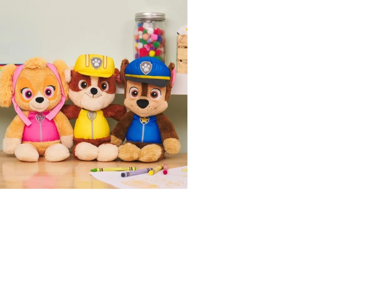 Ken Black PAW Patrol Chase Take Along 33cm Plush| Soft Toys|Preschool & Electronic Learning