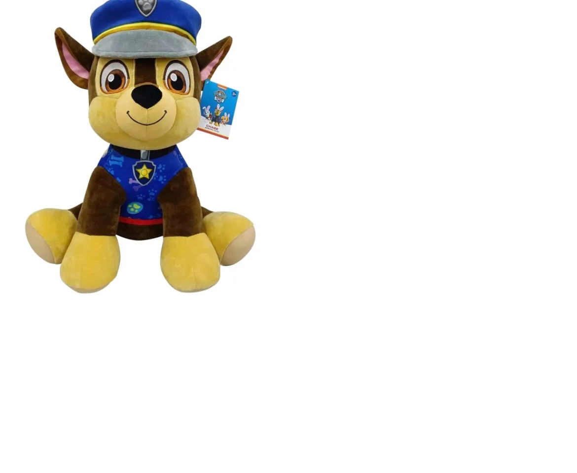 Ken Black PAW Patrol 44cm Sitting Chase Soft Toy| Preschool & Electronic Learning