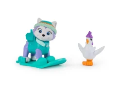 Ken Black PAW Patrol Everest Deluxe Snowmobile with Projectile Launcher| Preschool & Electronic Learning