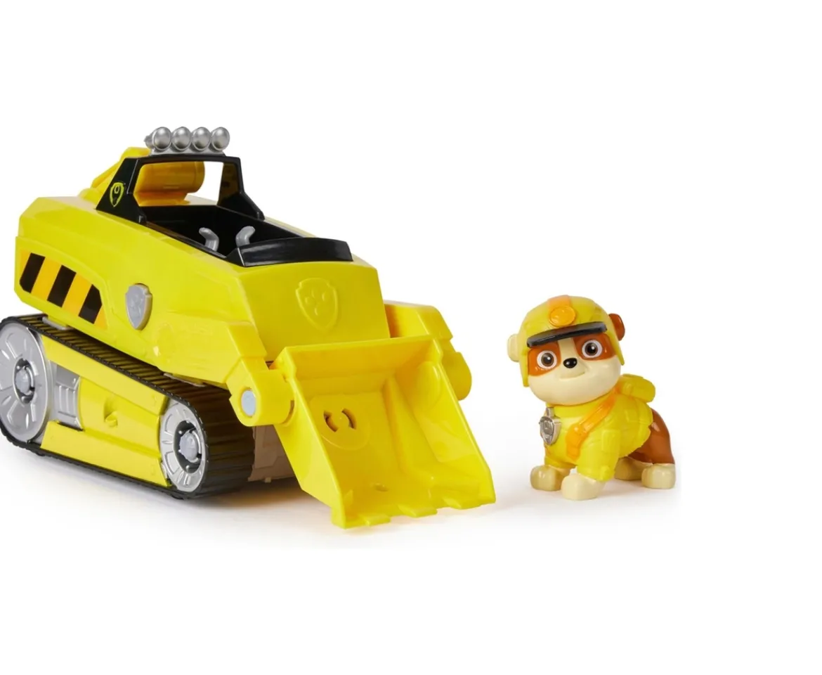 Ken Black PAW Patrol Jungle Pups – Rubble Rhino Rescue Vehicle| Preschool & Electronic Learning