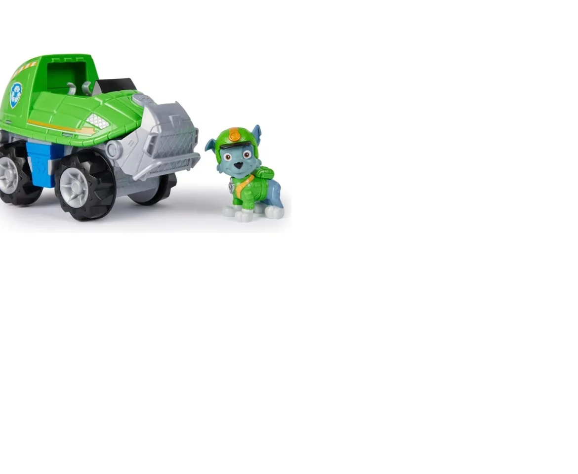 Ken Black PAW Patrol Jungle Pups - Rocky's Turtle Rescue Vehicle| Preschool & Electronic Learning