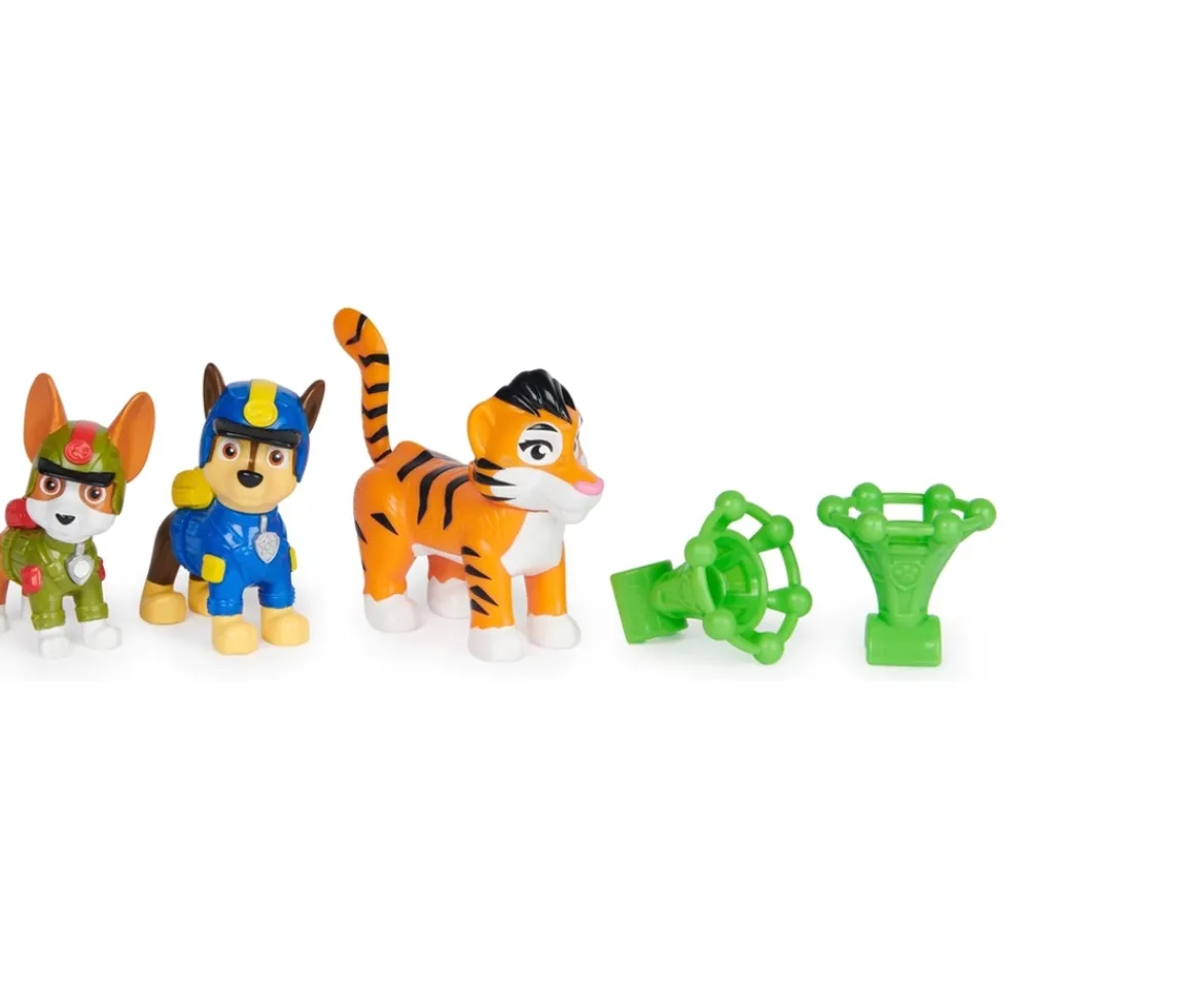 Ken Black PAW Patrol Jungle Pups Figures 3 Pack Chase, Tracker and Tiger| Preschool & Electronic Learning