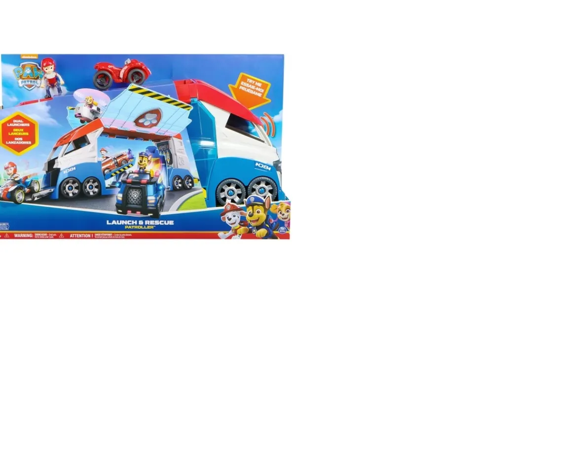 Ken Black PAW Patrol Launch & Rescue Patroller Set| Preschool & Electronic Learning
