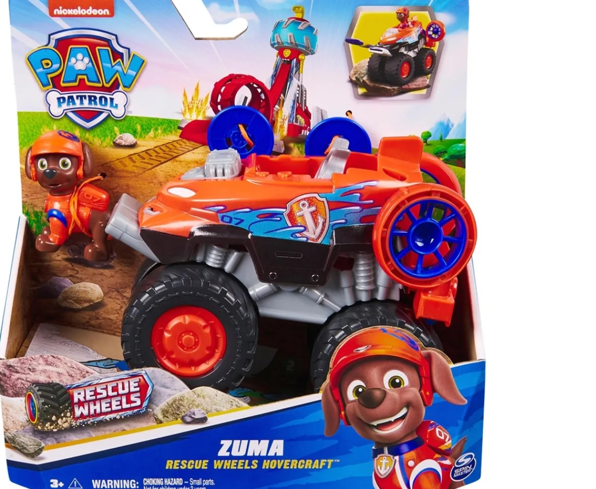 Ken Black PAW Patrol: Rescue Wheels Zuma's Hovercraft Vehicle| Preschool & Electronic Learning