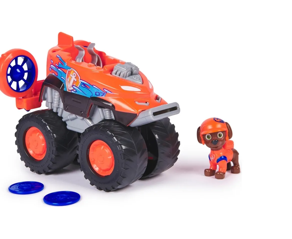 Ken Black PAW Patrol: Rescue Wheels Zuma's Hovercraft Vehicle| Preschool & Electronic Learning