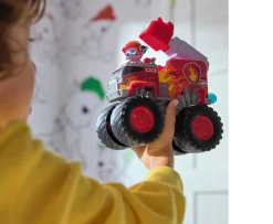 Ken Black PAW Patrol Rescue Wheels Marshall's Fire Engine| Preschool & Electronic Learning