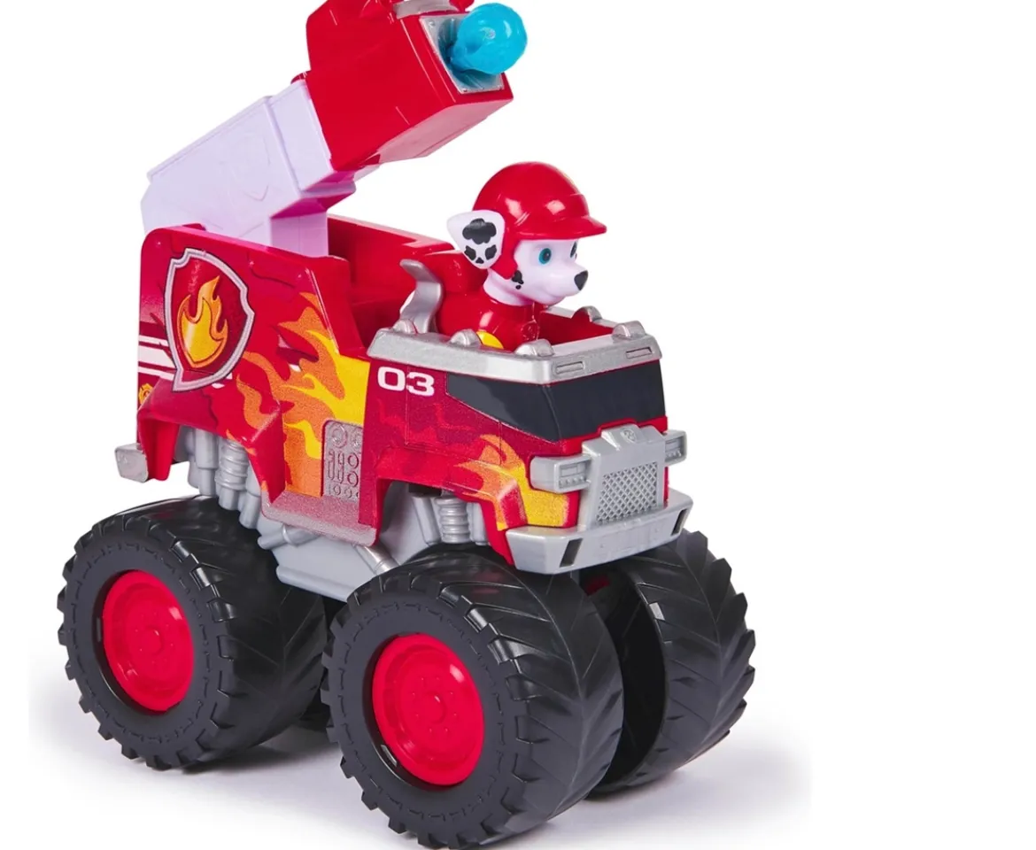 Ken Black PAW Patrol Rescue Wheels Marshall's Fire Engine| Preschool & Electronic Learning