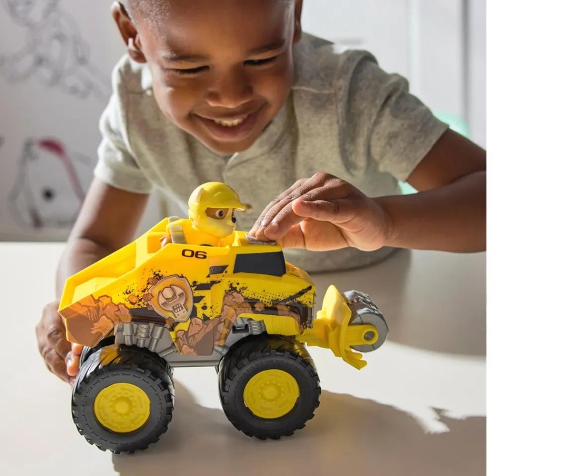 Ken Black PAW Patrol Rescue Wheels Rubble's Bulldozer| Preschool & Electronic Learning