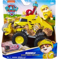 Ken Black PAW Patrol Rescue Wheels Rubble's Bulldozer| Preschool & Electronic Learning