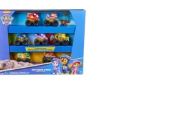 Ken Black PAW Patrol: Rescue Wheels Pup Squad Racers Gift Set with Roxi| Preschool & Electronic Learning