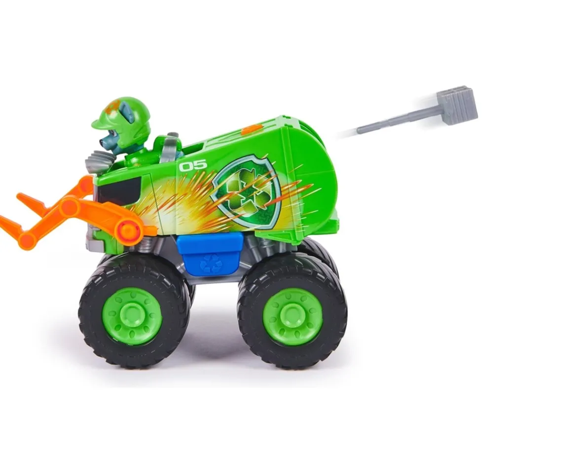 Ken Black PAW Patrol: Rescue Wheels Rocky's Recycle Truck| Preschool & Electronic Learning