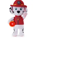 Ken Black PAW Patrol Snuggle Up Marshall Plush with Torch and Sounds| Preschool & Electronic Learning