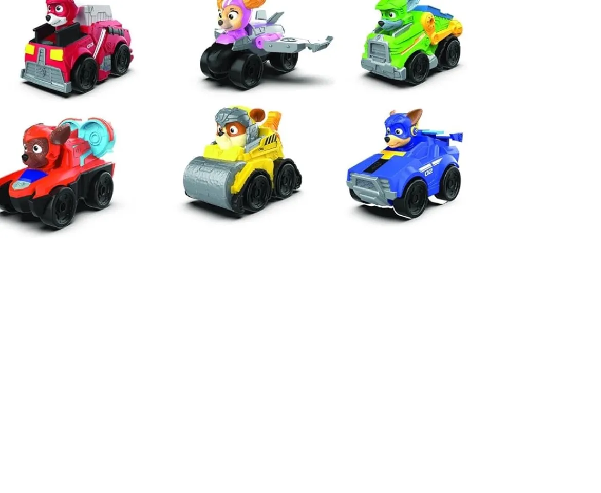 Ken Black PAW Patrol: The Mighty Movie Pup Squad Racers Assortment| Preschool & Electronic Learning