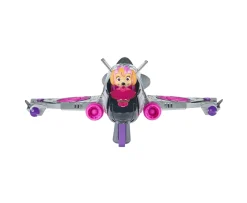 Ken Black PAW Patrol: The Mighty Movie Transforming Rescue Jet with Skye| Preschool & Electronic Learning