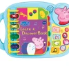 Ken Black Peppa Pig: Learn & Discover Book| Vtech|Preschool & Electronic Learning