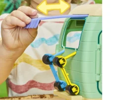 Ken Black Peppa Pig Peppa's Caravan Playset with 3 Figures| Preschool & Electronic Learning