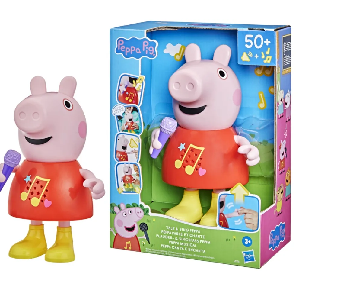 Ken Black Peppa Pig Talk & Sing Peppa Doll| Preschool & Electronic Learning