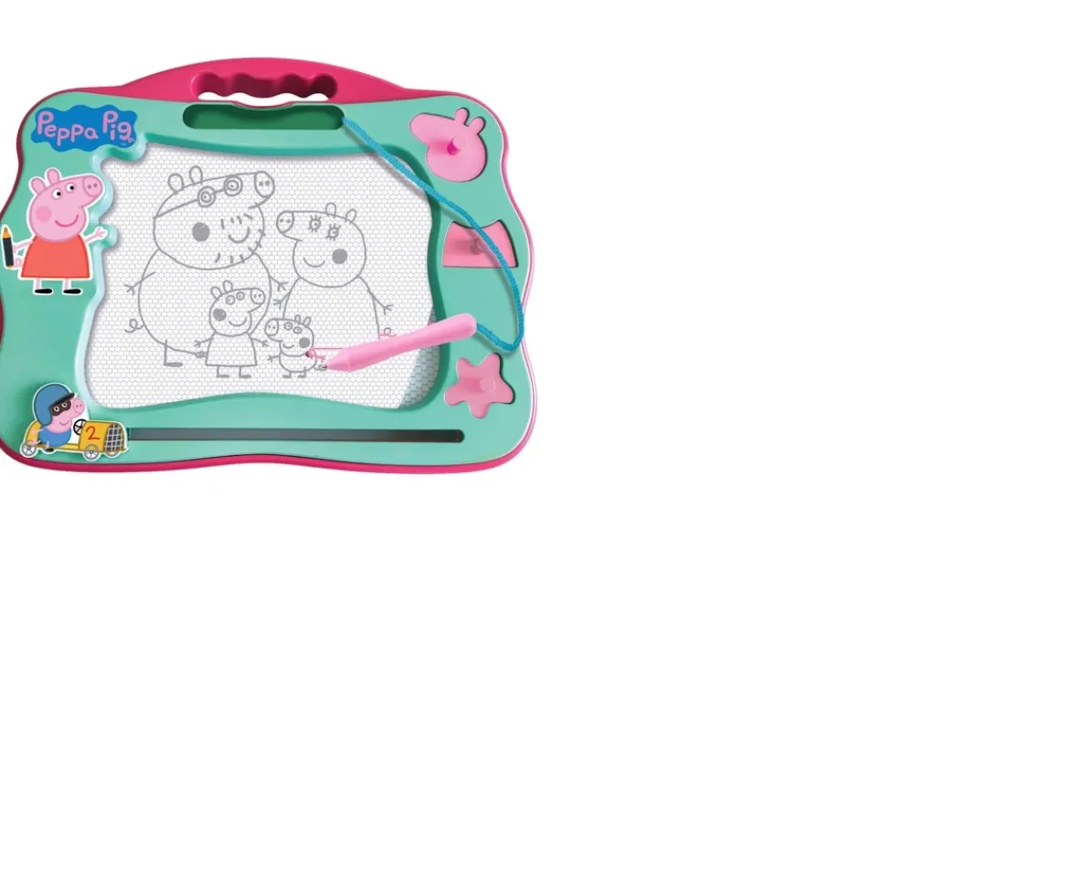 Ken Black Peppa Pig Travel Magnetic Scribbler| Preschool & Electronic Learning