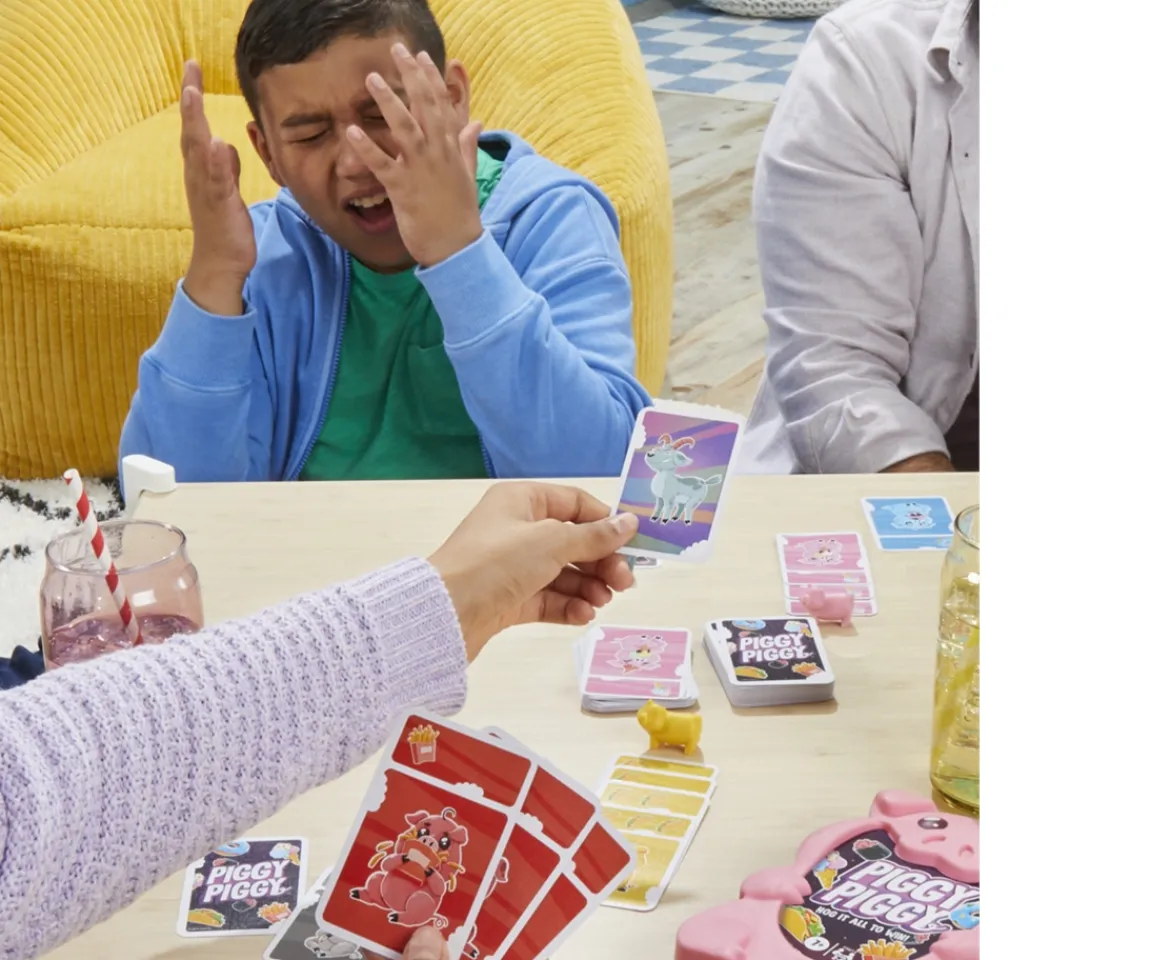 Ken Black Piggy Piggy Family Card Game| Board Games
