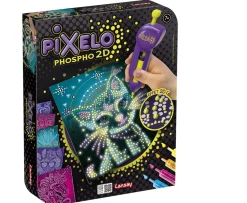 Ken Black Pixelo Phospho 2D Glow in the Dark Art Set| Art & Crafts