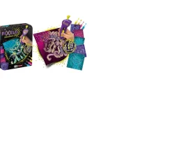 Ken Black Pixelo Phospho 2D Glow in the Dark Art Set| Art & Crafts