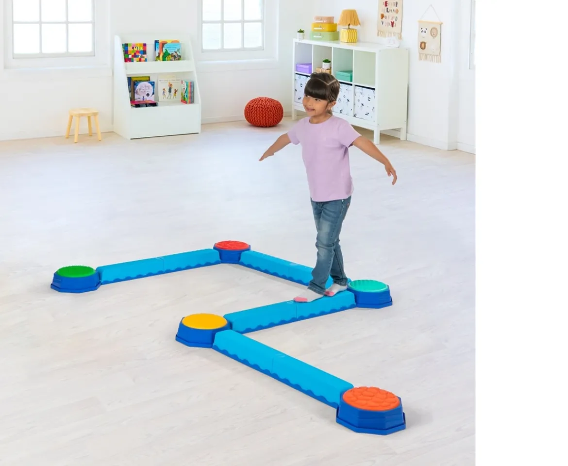 Ken Black Play Factory Balance Beam Set| Preschool & Electronic Learning