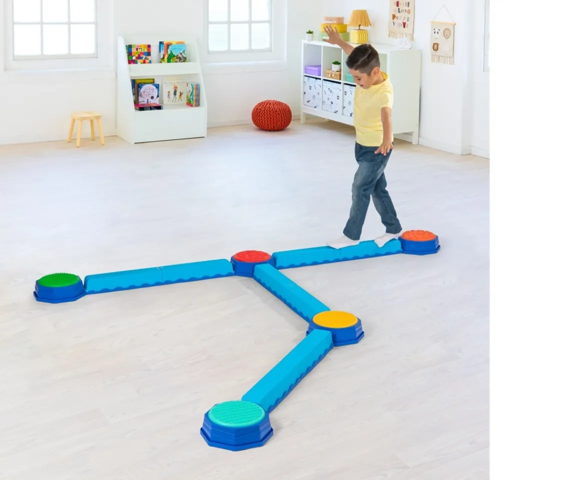 Ken Black Play Factory Balance Beam Set| Preschool & Electronic Learning