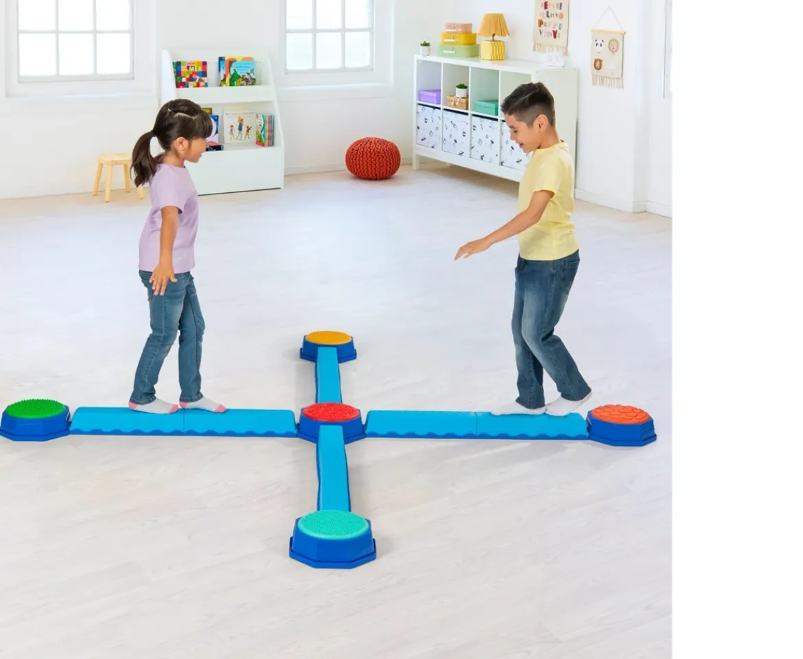 Ken Black Play Factory Balance Beam Set| Preschool & Electronic Learning
