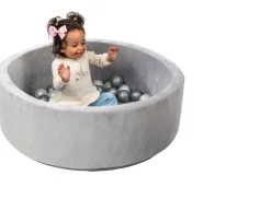 Ken Black Play Factory Foam Ball Pit with 120 balls| Preschool & Electronic Learning