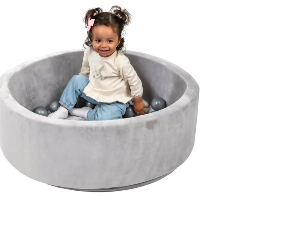 Ken Black Play Factory Foam Ball Pit with 120 balls| Preschool & Electronic Learning