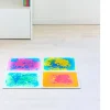 Ken Black Play Factory Liquid Sensory Floor Play Tiles 4 Pack| Preschool & Electronic Learning