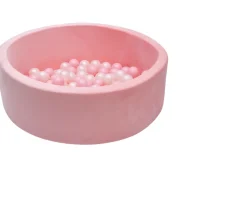 Ken Black Play Factory Pink Foam Ball Pit with 120 Balls| Preschool & Electronic Learning