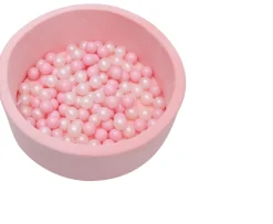 Ken Black Play Factory Pink Foam Ball Pit with 120 Balls| Preschool & Electronic Learning