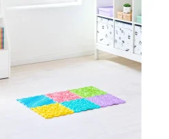 Ken Black Play Factory Sensory Puzzle Massage Mat| Preschool & Electronic Learning