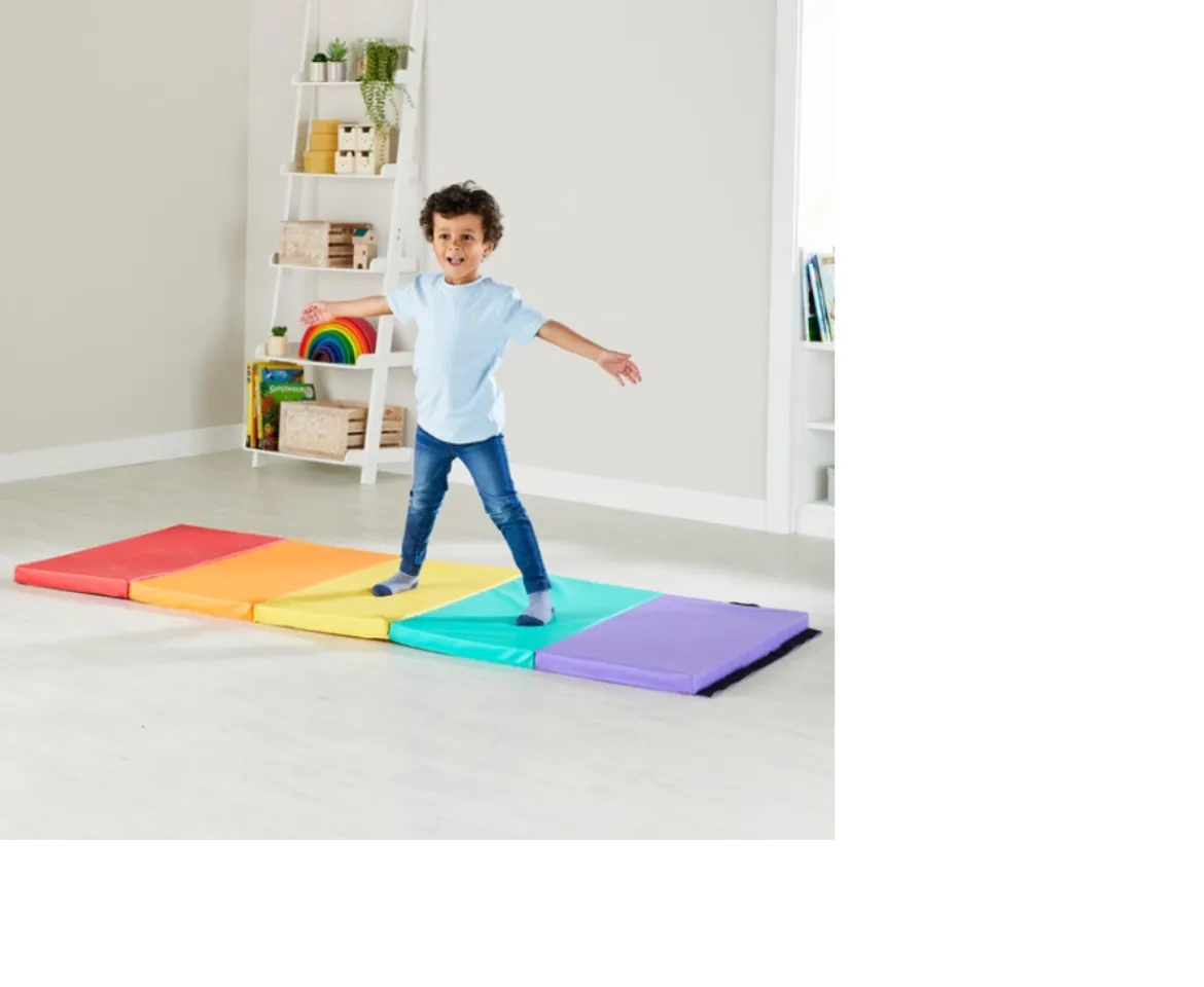 Ken Black Play Factory Soft Play Folding Mat| Preschool & Electronic Learning