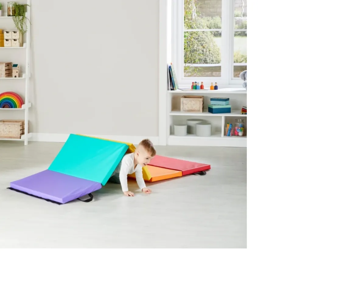 Ken Black Play Factory Soft Play Folding Mat| Preschool & Electronic Learning