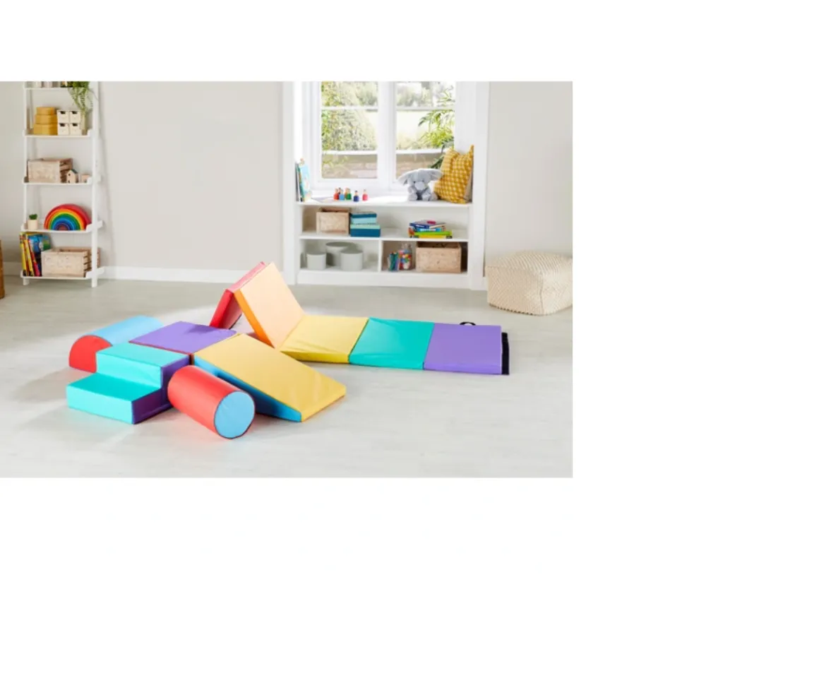 Ken Black Play Factory Soft Play Stairs| Preschool & Electronic Learning