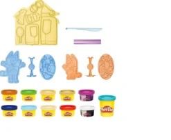 Ken Black Play-Doh Bluey Make 'n Mash Costumes Playset with 11 Cans| Art & Crafts