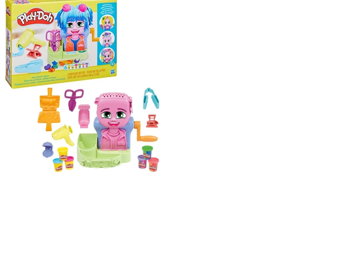 Ken Black Play-Doh Hair Styling' Salon| Art & Crafts