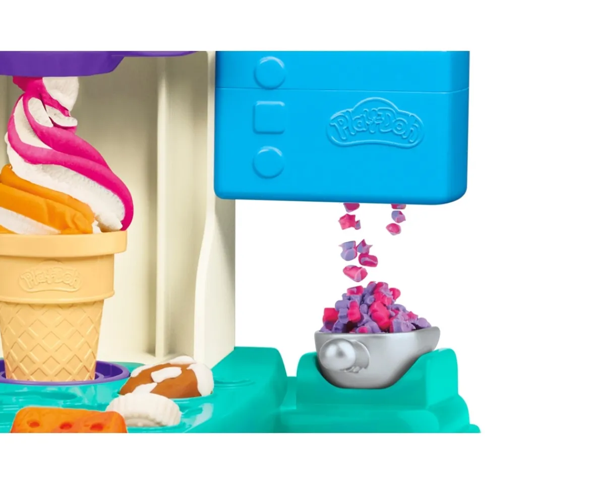 Ken Black Play-Doh Rainbow Swirl Ice Cream Playset| Art & Crafts