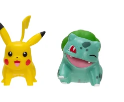 Ken Black Pokémon Battle Figure 2 Pack - Bulbasaur and Pikachu| Action Figures & Playsets