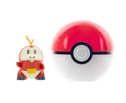 Ken Black Pokémon Clip ‘N’ Go Fuecoco and Poké Ball - Includes 5cm Battle Figure and Poké Ball Accessory| Trading Cards & Collectibles