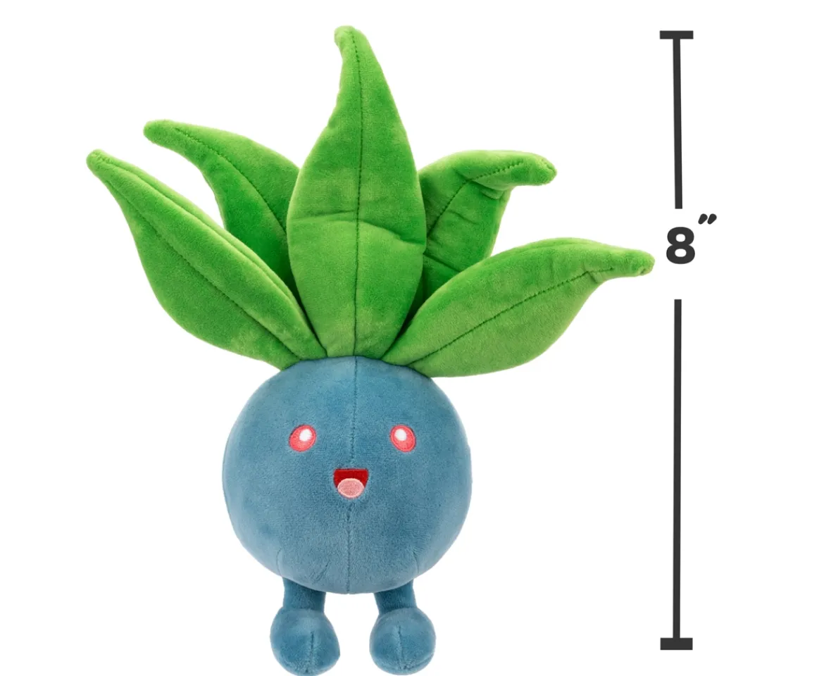 Ken Black Pokémon Oddish Plush - 20cm Pokemon Plush with Authentic Details| Trading Cards & Collectibles