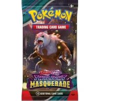 Ken Black Pokémon Trading Card Game (TCG): Scarlet & Violet Twilight Masquerade Booster Pack Assortment| Trading Cards & Collectibles